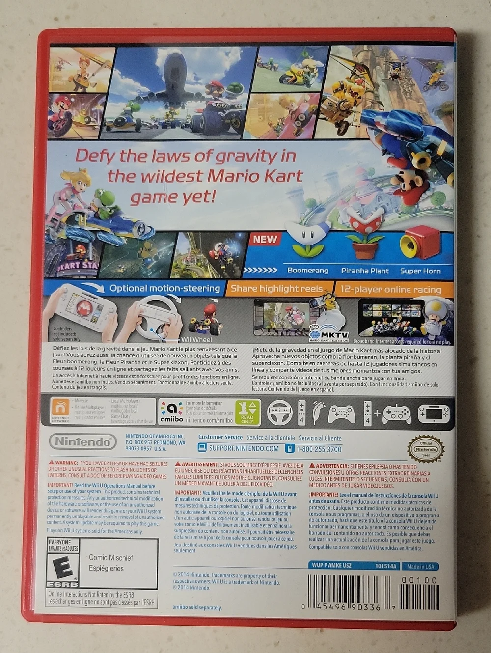 Nintendo Mario Kart 8 (Wii U)